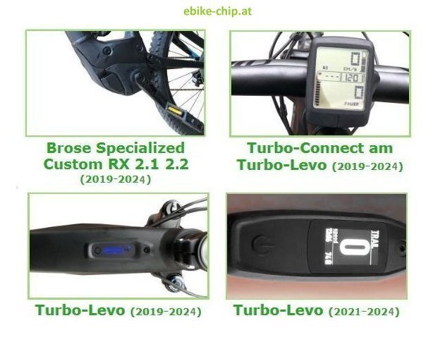 Brose Specialized Turbo Levo Kenevo E Bike Tuning Modul Chip